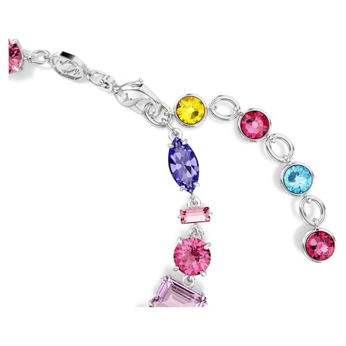 Thumbnail 2 de Swarovski Bracelet Gema multicolore en métal rhodié – Tailles variées