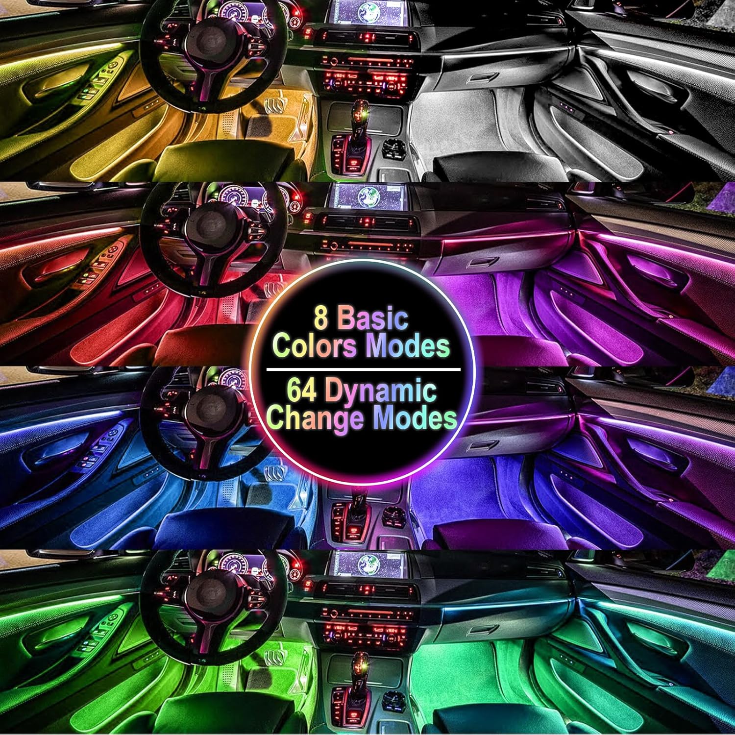 Thumbnail 1 de BFXM Car Interior Lights 36LED
