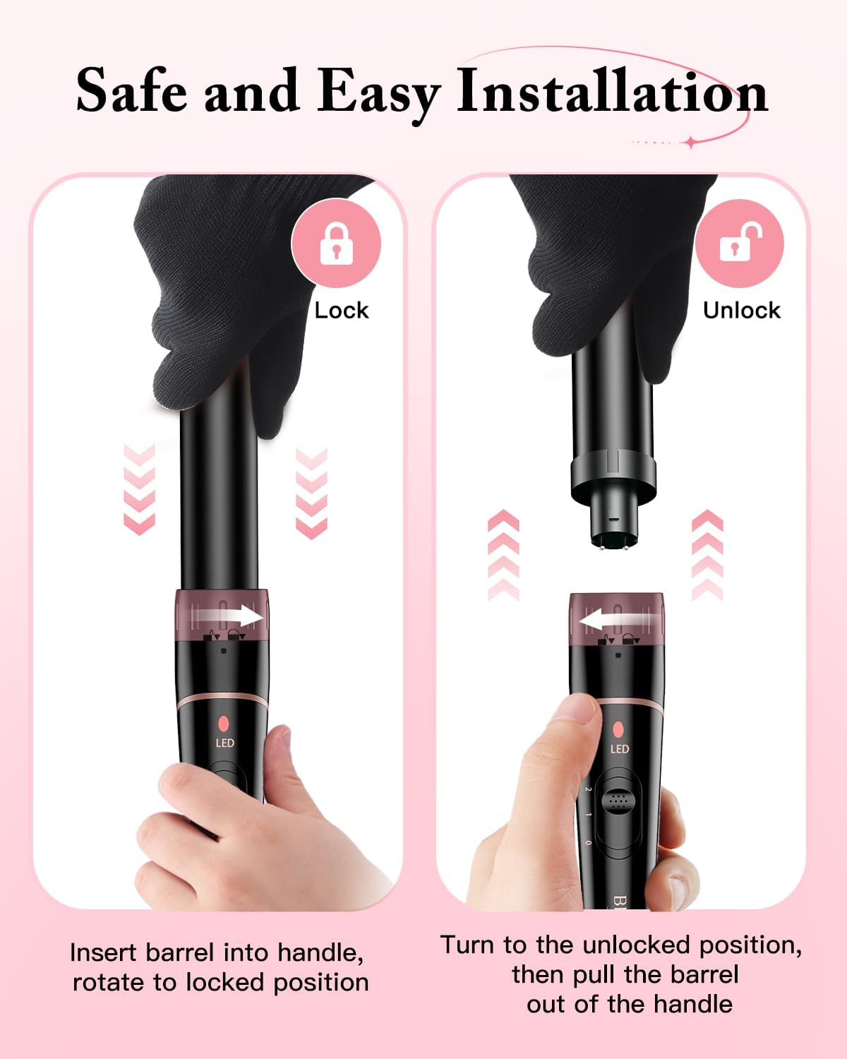Thumbnail 6 de BESTOPE PRO 6-in-1 set per capelli 10–32 mm 🎀