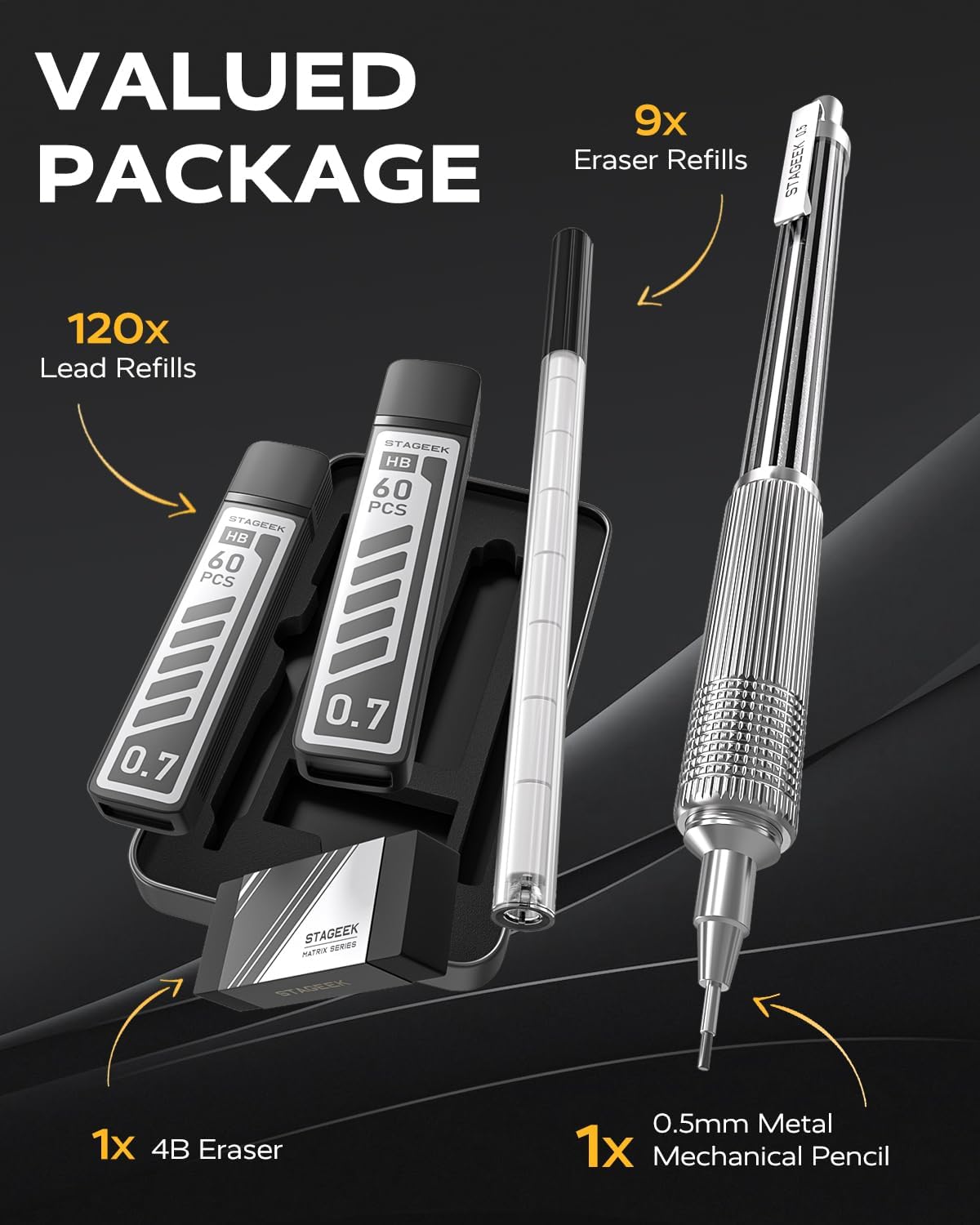 Thumbnail 6 de STAGEEK mechanical pencil set 0.5mm