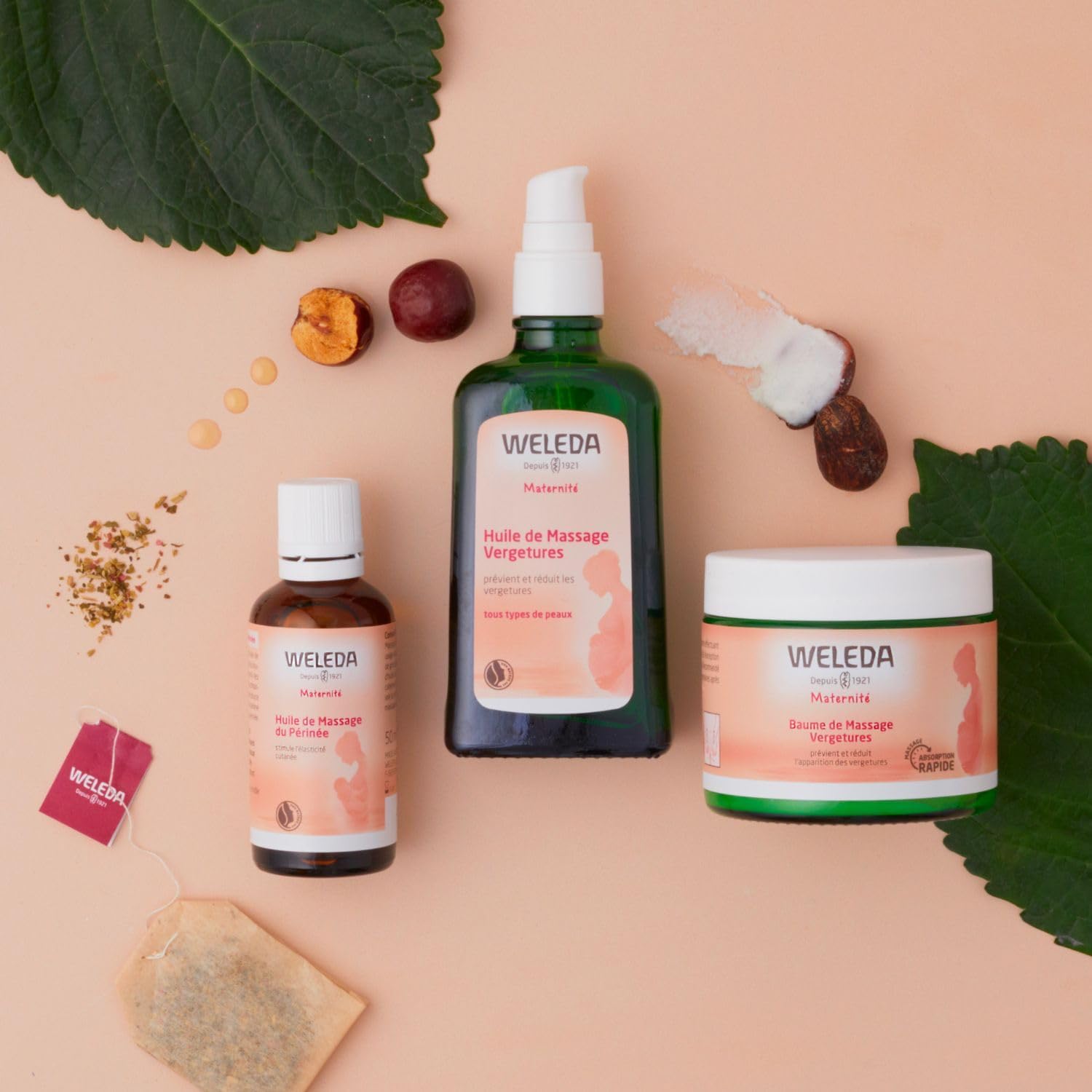 Detalle 1 de WELEDA Huile Allaitement 50ml