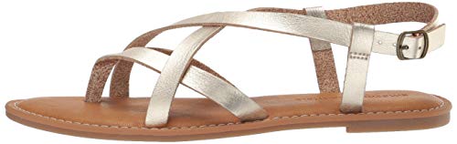 Thumbnail 7 de Amazon Essentials Women's Casual Strappy Sandal, Gold (UK 8)