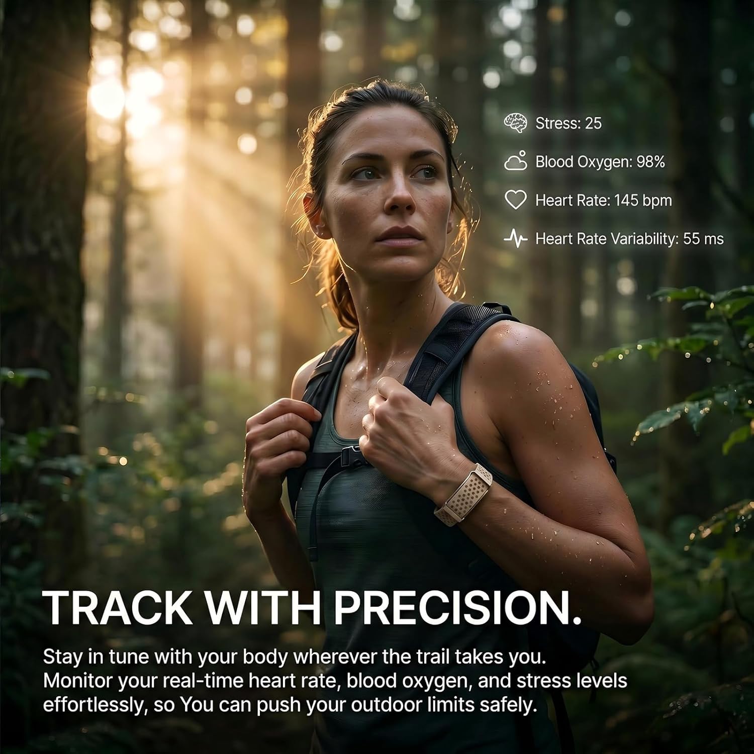 Thumbnail 1 de EGQINR Smart Bracelet for Women: Ultra-Thin, 170+ Sports Modes & 20–30 Day Battery