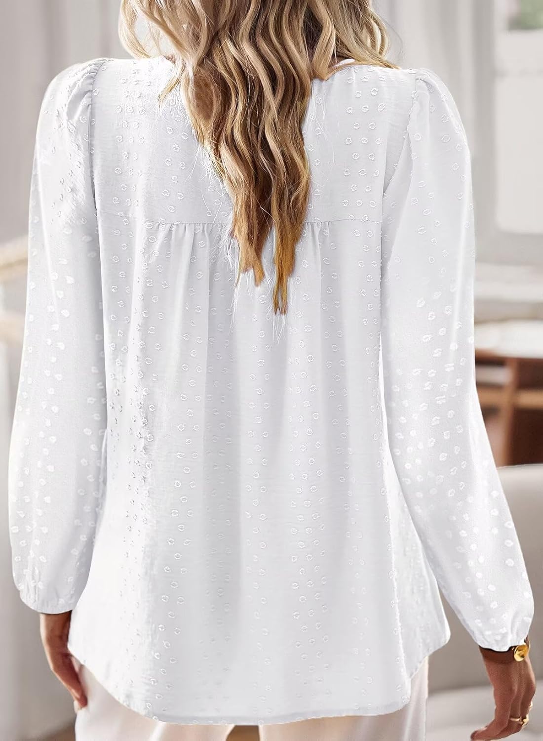 Thumbnail 2 de TUUHAW Langarmshirt Damen Boho Top