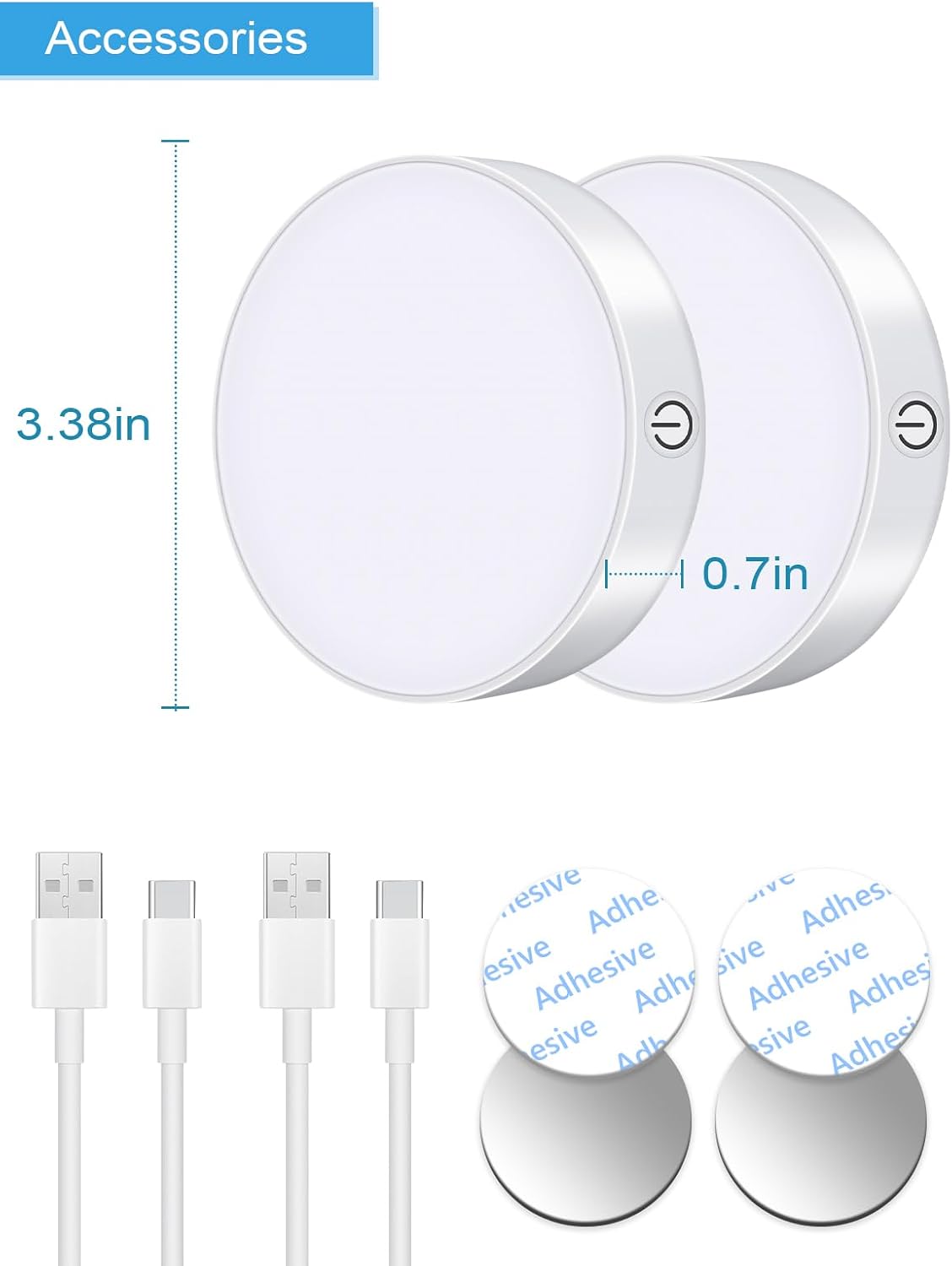 Thumbnail 5 de WILLED Dimmable Touch Light 1000mAh 🔦