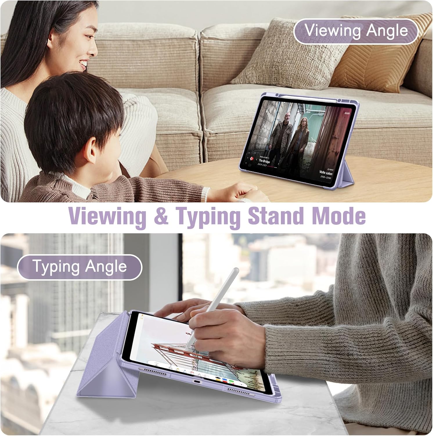 Thumbnail 2 de FINTIE Hybrid Case for iPad Air 13-inch M3