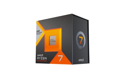 AMD Ryzen 7 7800X3D Processor with 3D V‑Cache (AM5, 8C/16T, 120W, 5.0 GHz) — No Cooler Included
