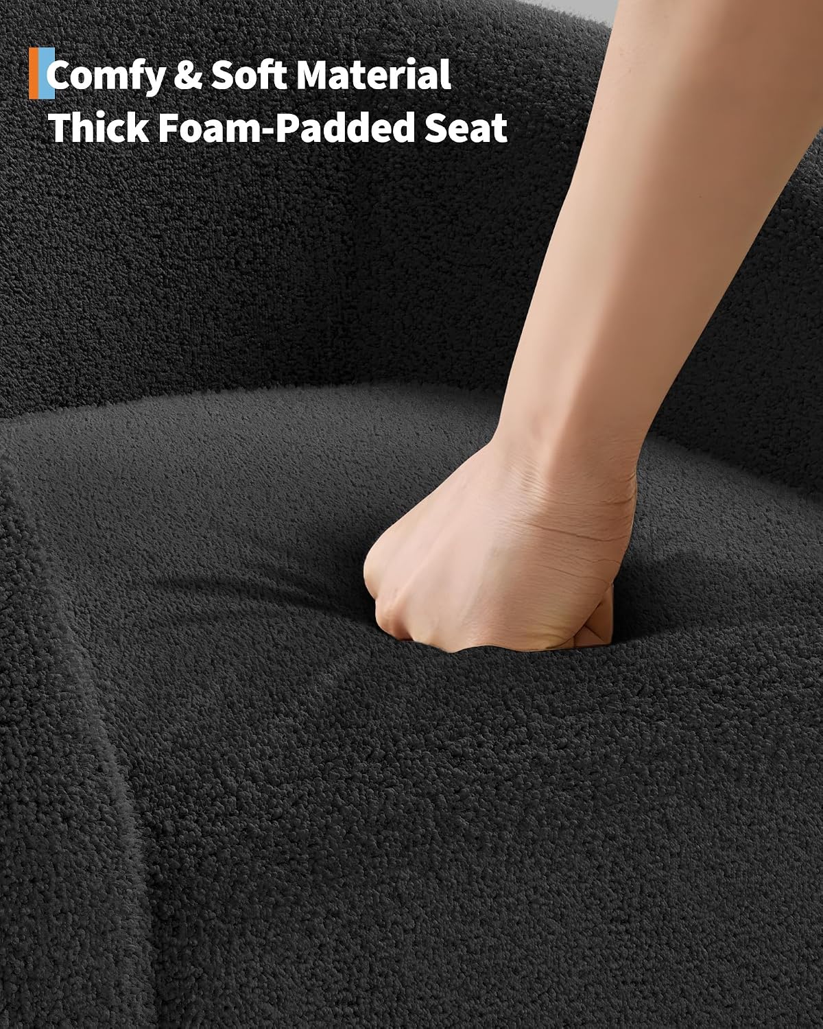 Detalle de GarveeHome Boucle Accent Chair