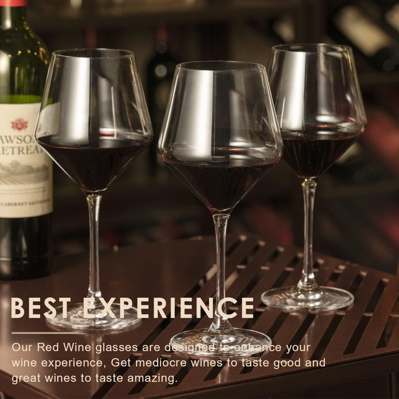 Thumbnail 6 de coccot Wine Glasses 16 oz 6-pack — Burgundy style 🍷