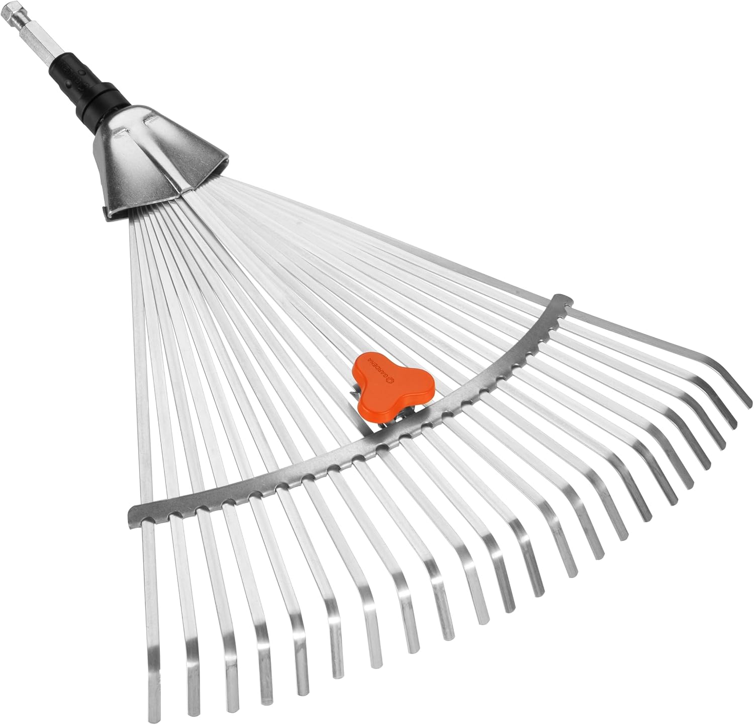 Detalle de Gardena combisystem-Rechenbesen 43 cm – Handlicher Zinkenbesen zum Zusammenfegen