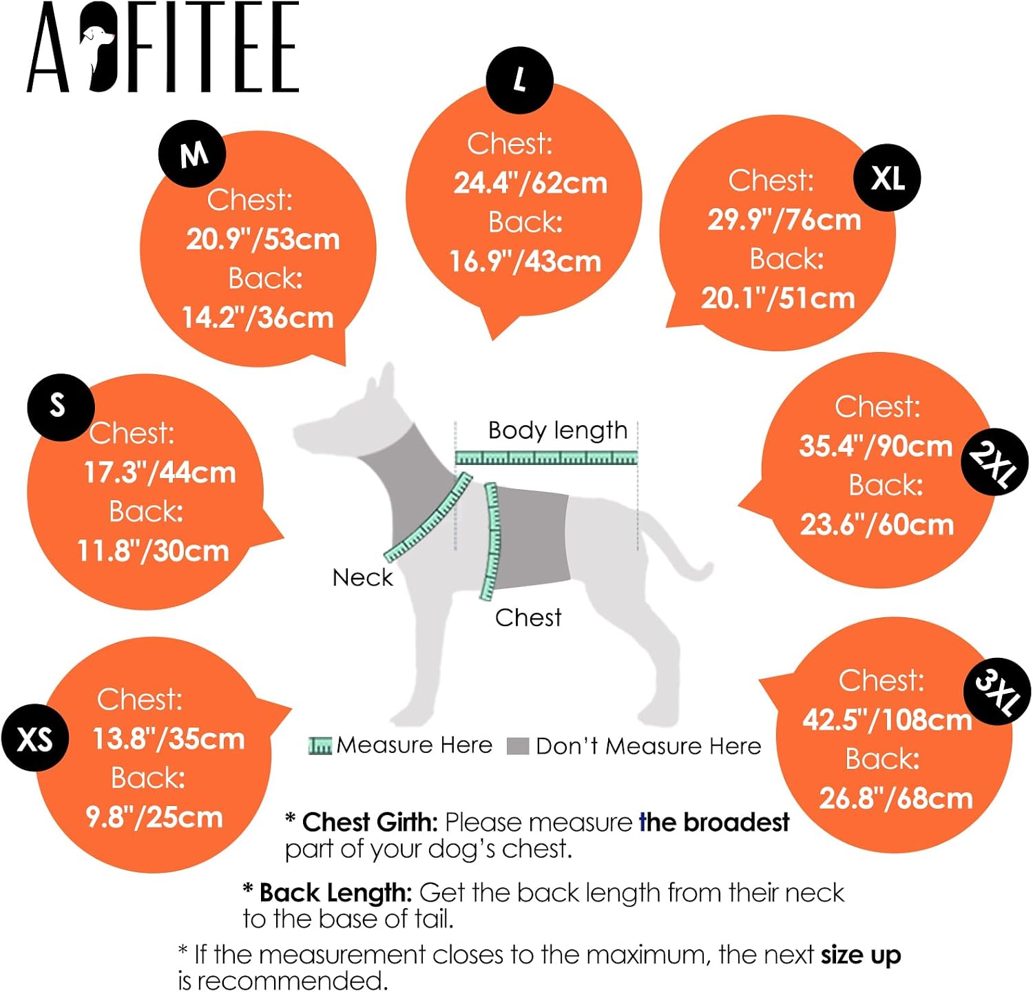 Thumbnail 3 de AOFITEE Dog Coat with Harness Built In (Waterproof Puffer Jacket, Fleece Collar) – XS
