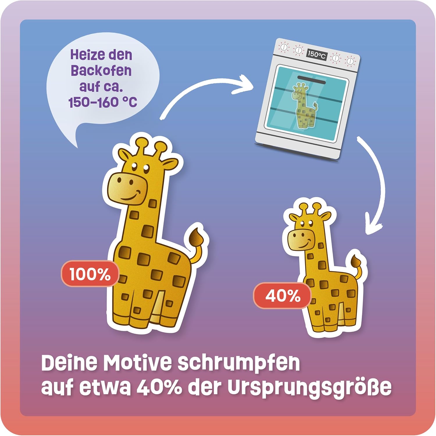 Thumbnail 2 de Smowo® Schrumpffolien 20 Stück transparent 🎨