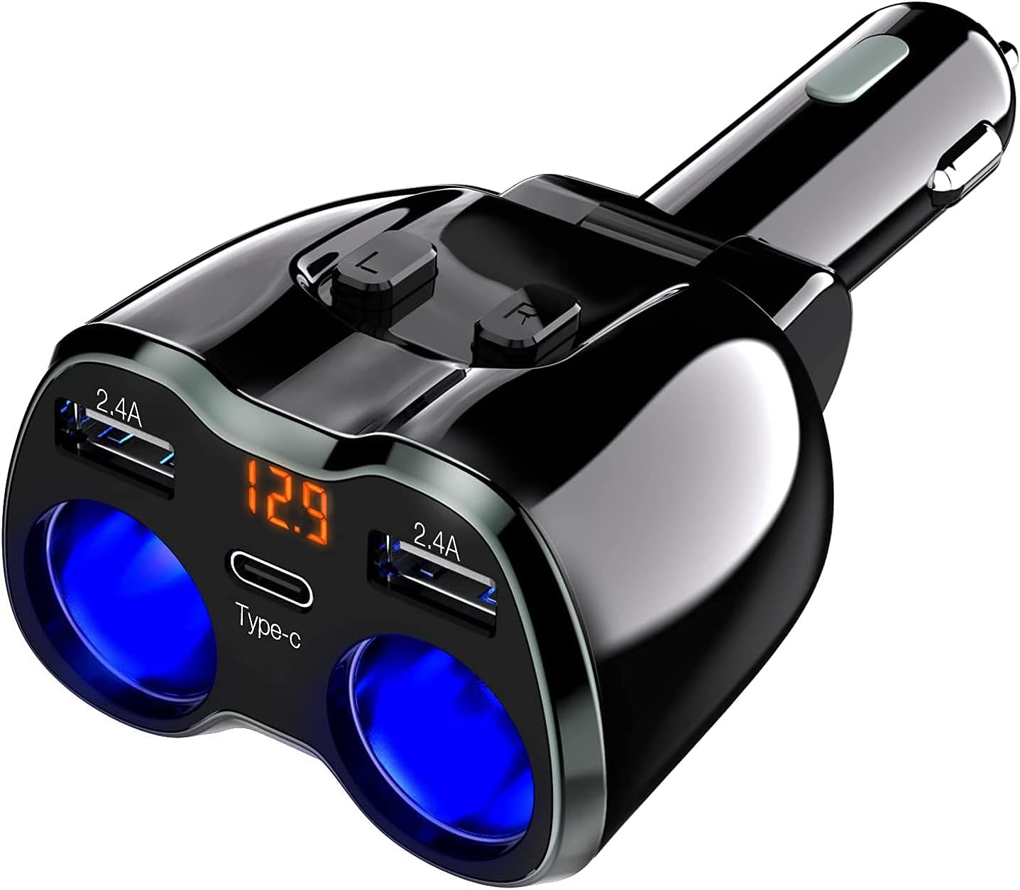 Detalle de Otium USB C Car Charger 80W Dual Ports