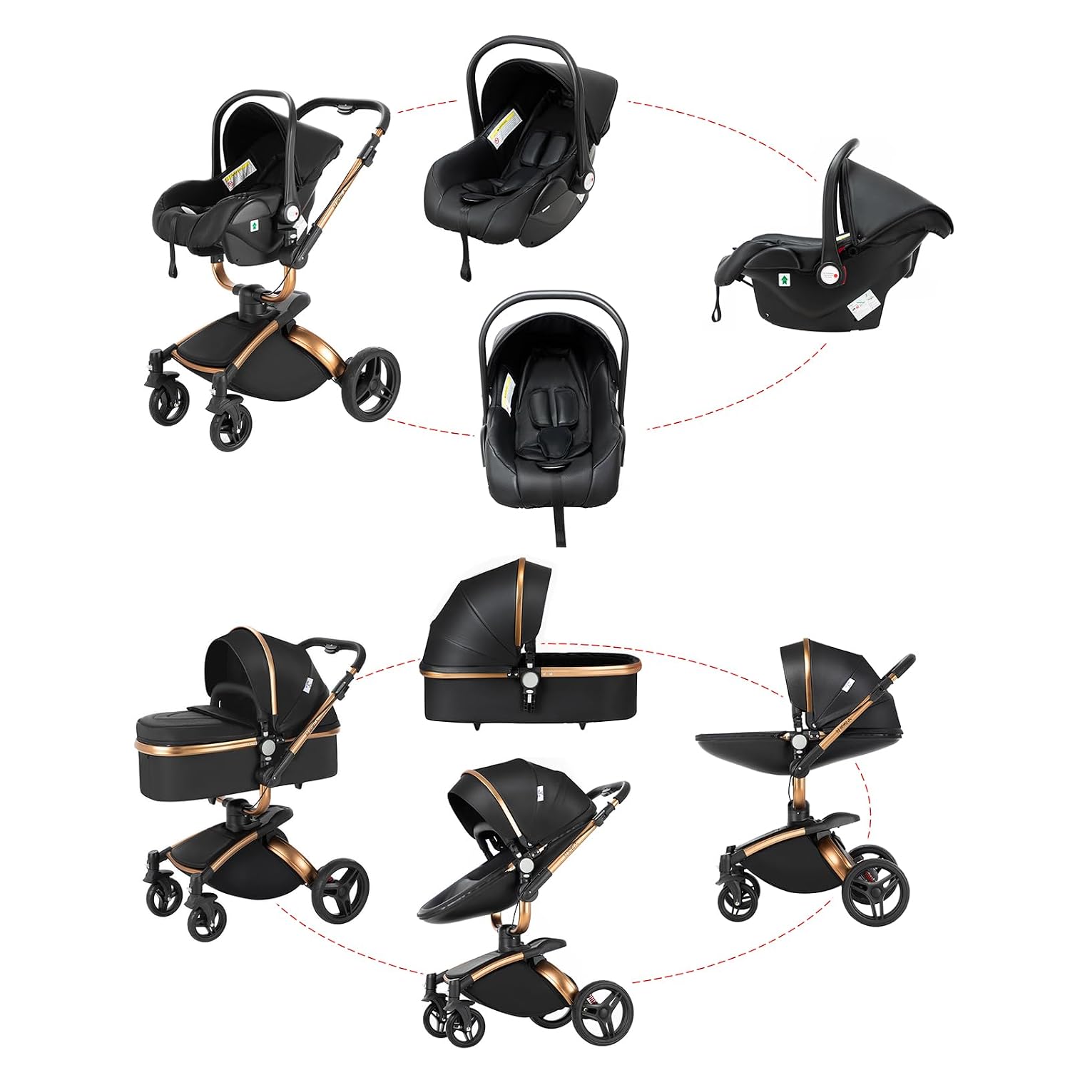 Thumbnail 5 de Magic ZC Magic ZC Kinderwagen 3 in 1