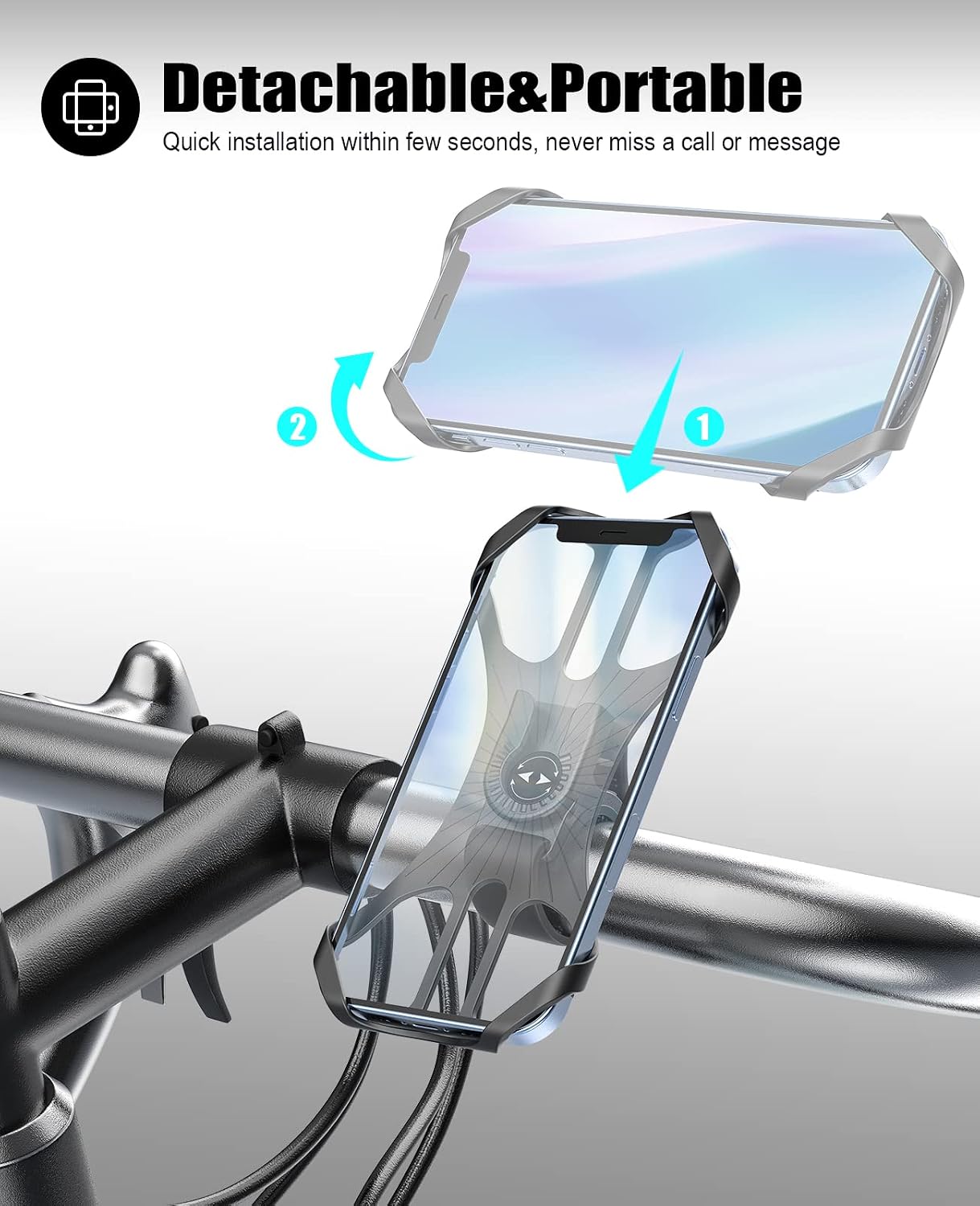 Detalle 2 de Acrhkoor Bike Phone Holder