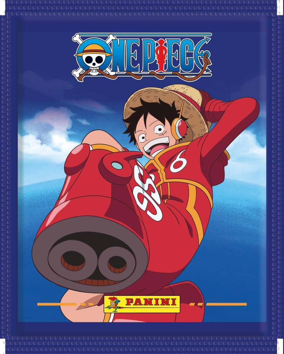 Detalle de Panini One Piece Road to EGGHEAD Blister: 12 tasche + 1 omaggio di adesivi
