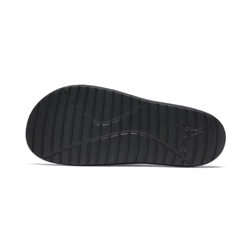 Detalle de PUMA Divecat v2 Slide Sandal unisex - Puma Black-Puma White, 42 EU
