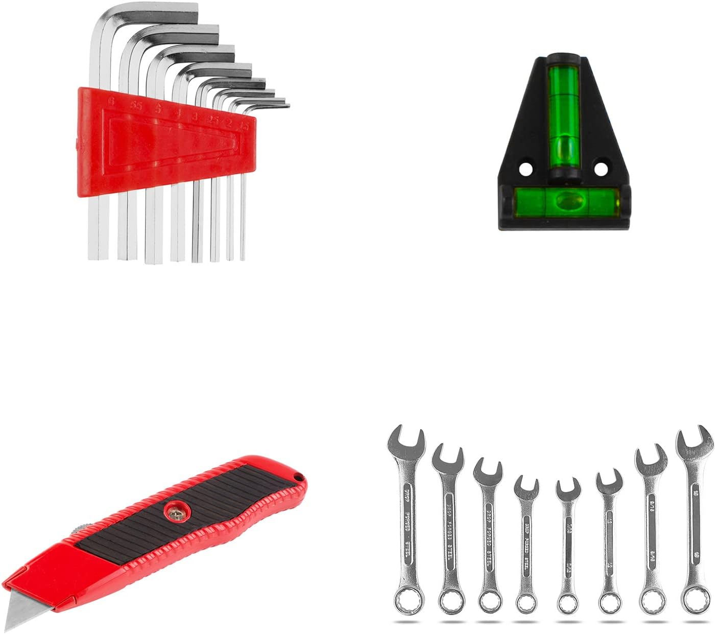Thumbnail 5 de TLGREEN Set attrezzi 95 pezzi con cassetta portatile e custodia in plastica
