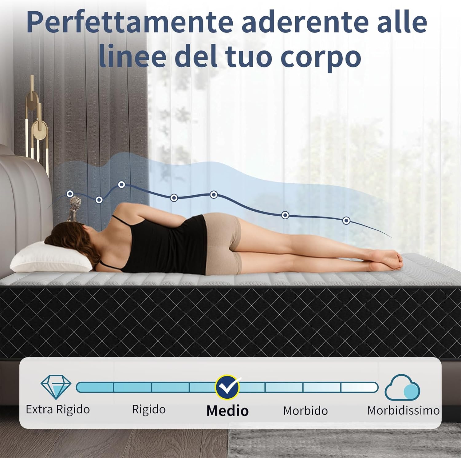 Thumbnail 1 de MOLPHIT Materasso matrimoniale 160x190