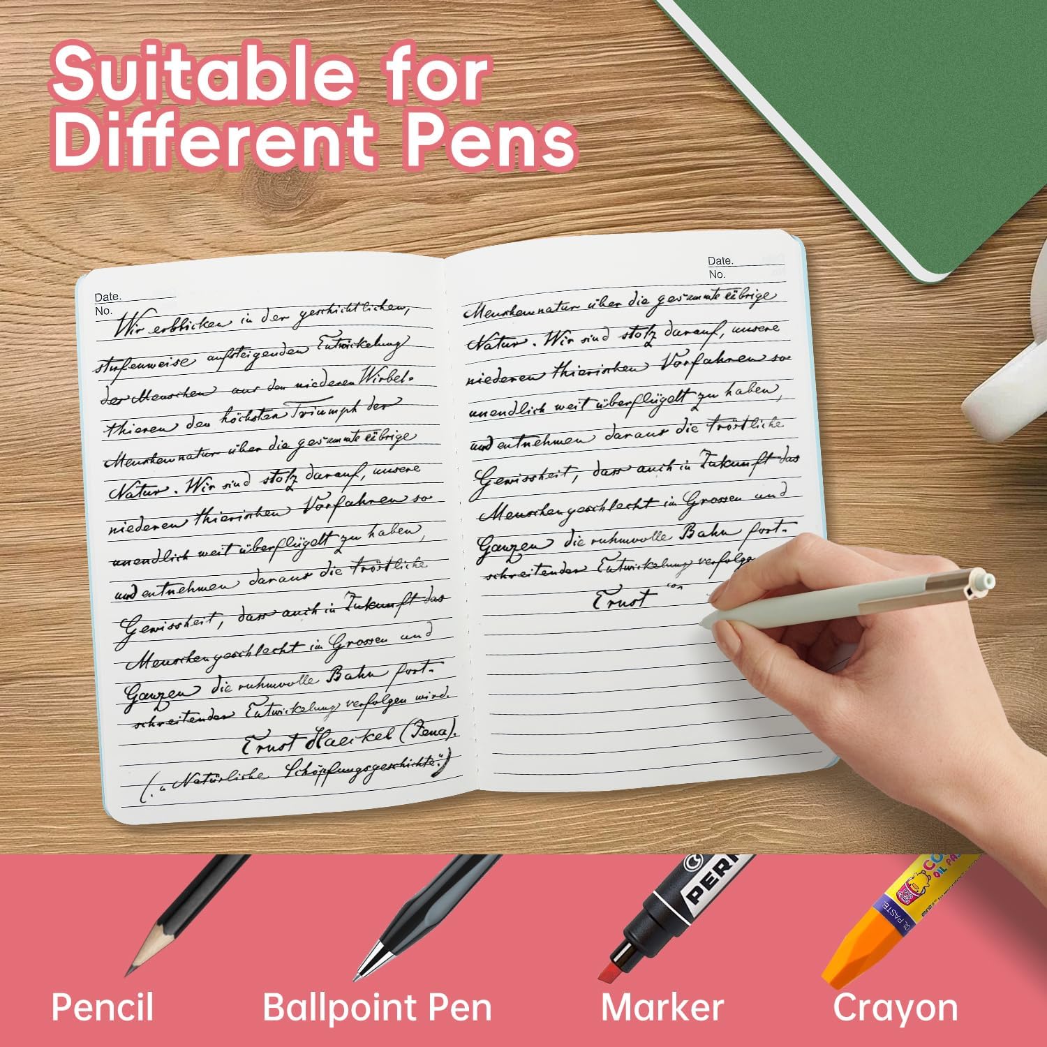 Thumbnail 5 de ReePlan 12 Pack A5 Lined Notebooks review: practical multi-colour set for study and work