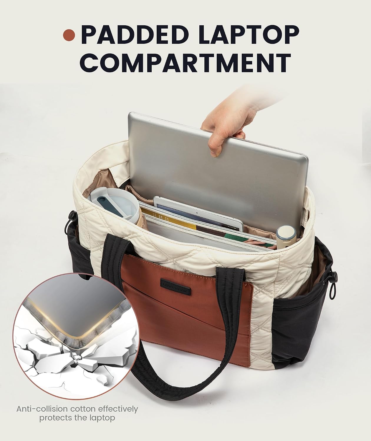 Thumbnail 5 de LOVEVOOK Tote Bag 40.6×32×15.7cm