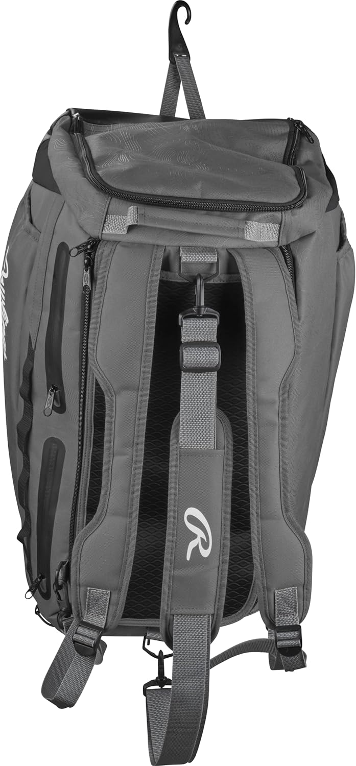 Detalle de Rawlings MACH Hybrid Backpack/Duffle Equipment Bag for Baseball & Softball