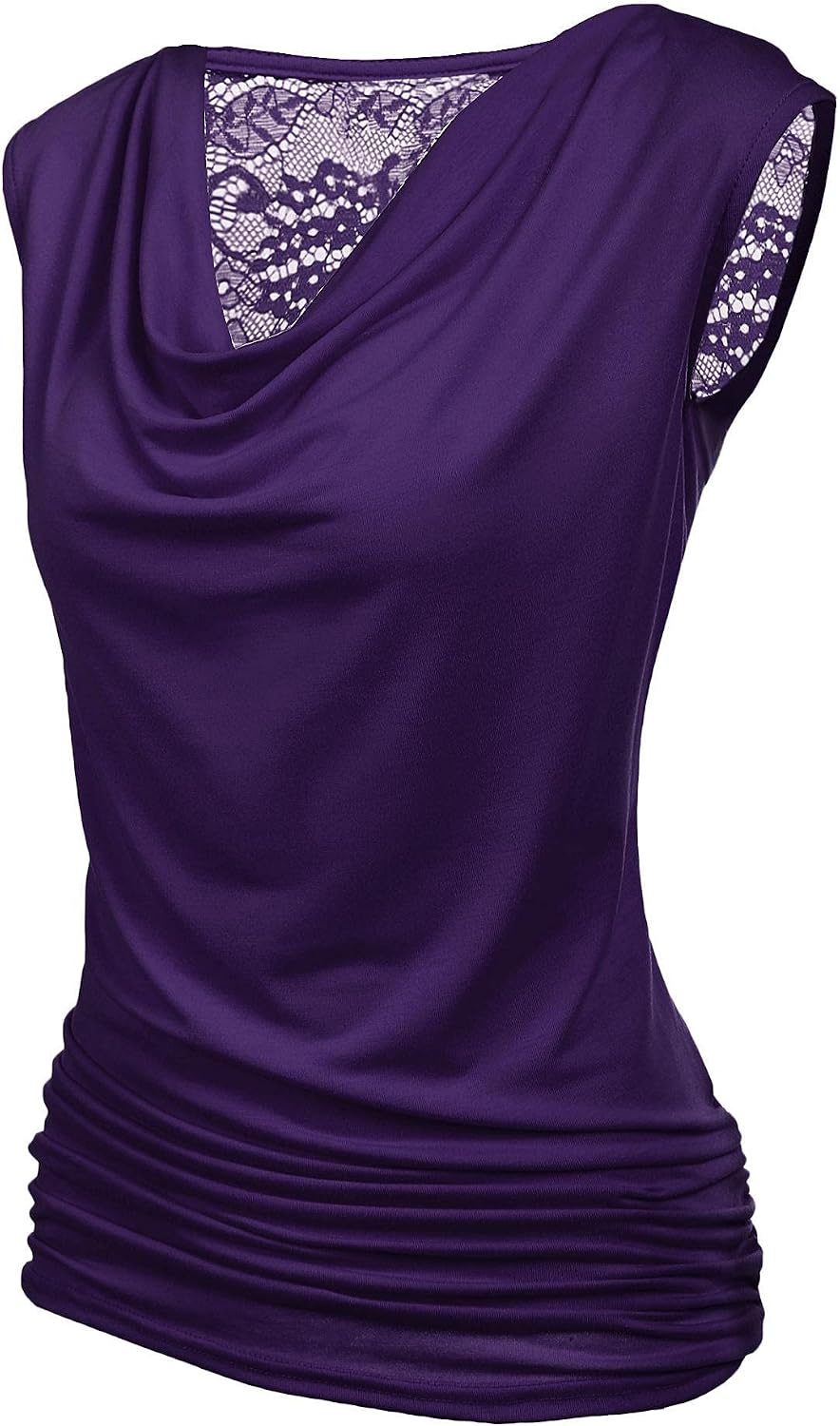 Detalle 2 de Pinspark blusa plisada cuello V verano