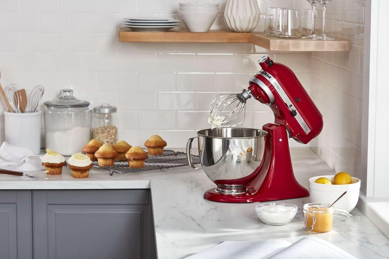 Detalle de KitchenAid K45WW 6-Wire Whip for Tilt-Head Stand Mixers, Silver Metal