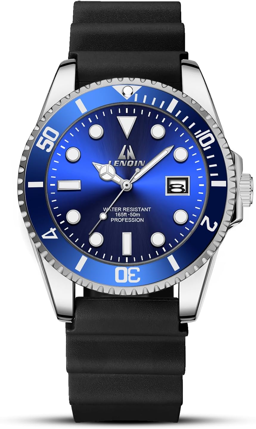 Detalle 2 de LN LENQIN Reloj Hombre acero 3ATM