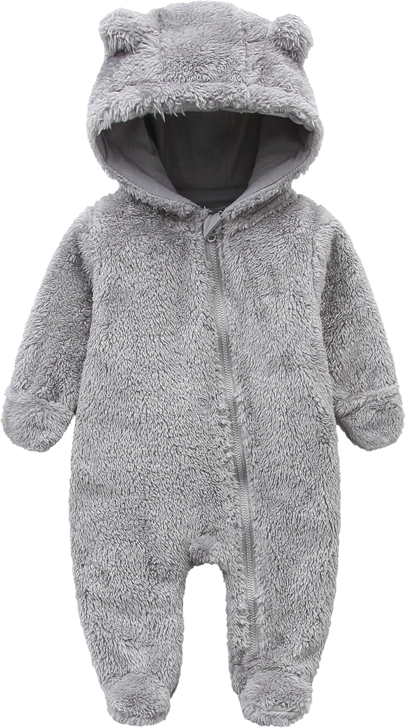 KIDDLETOWN bear snowsuit for newborns 0-12