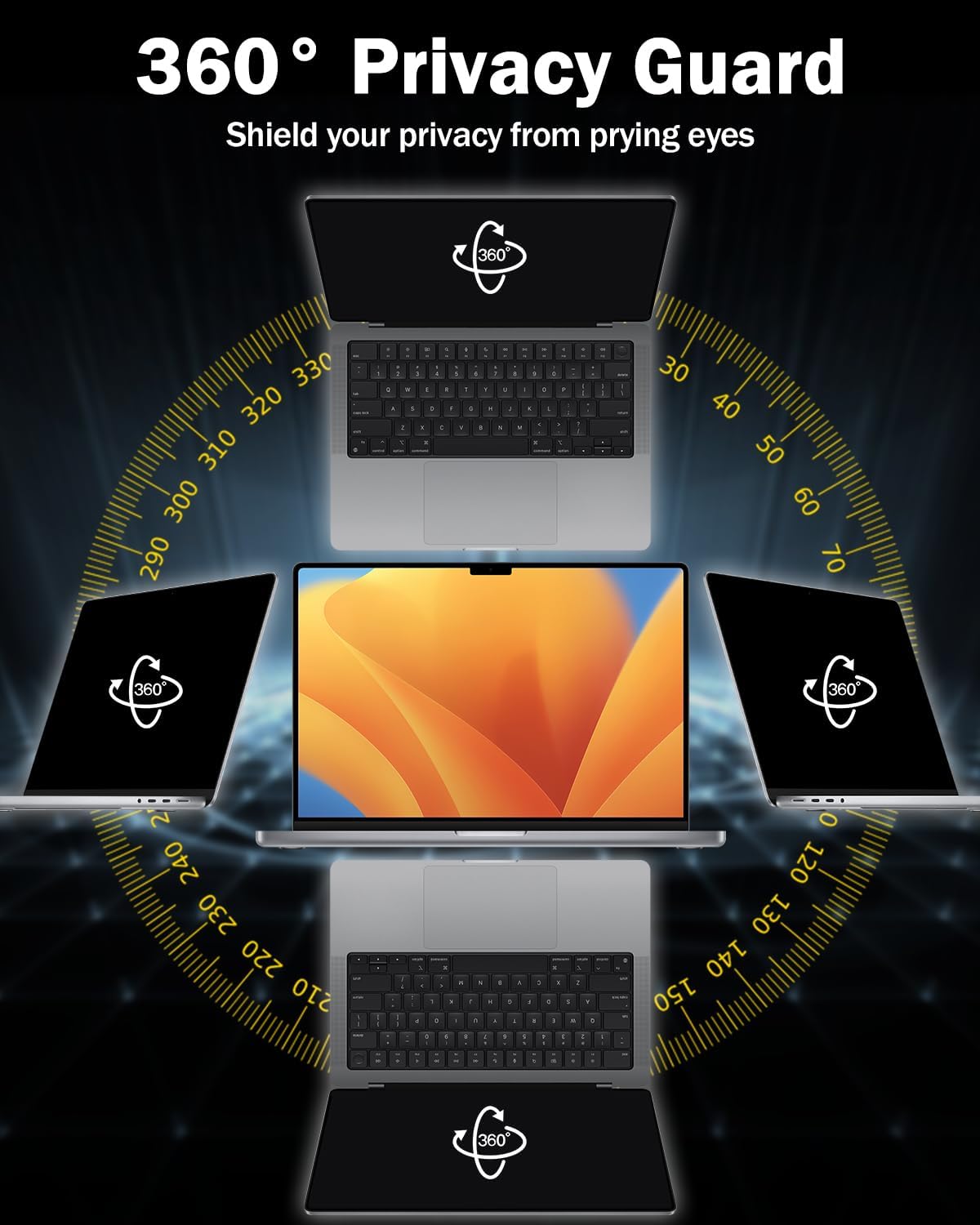Detalle 2 de F FORITO 13" Privacy Screen Protector