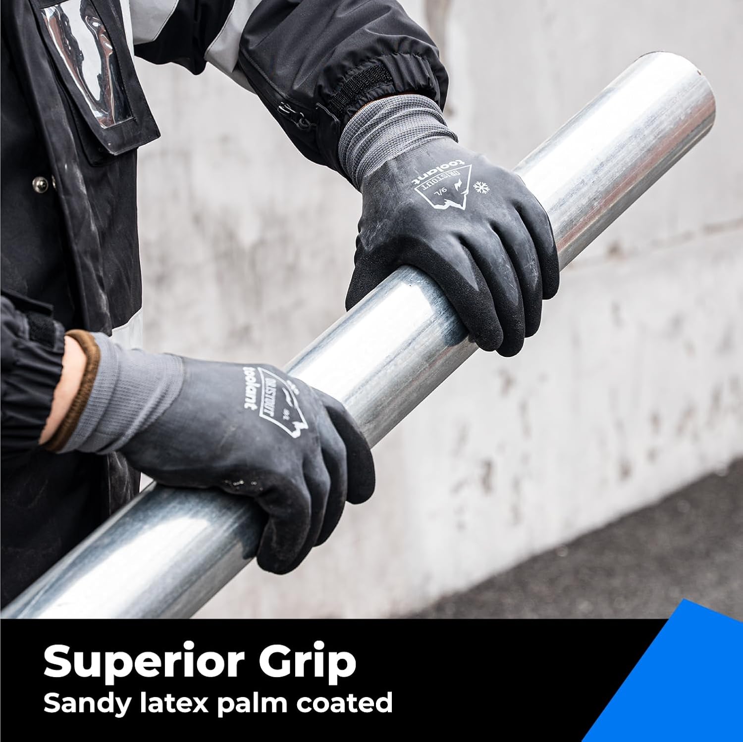 Detalle 2 de Waterproof Winter Gloves Large, Thermal work gloves