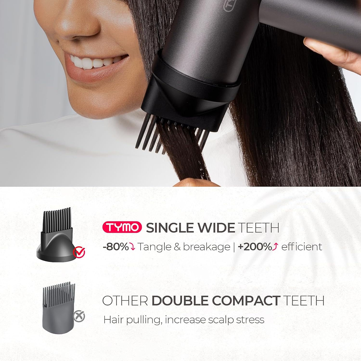 Thumbnail 5 de TYMO Hair Dryer 1500W Fast Dry