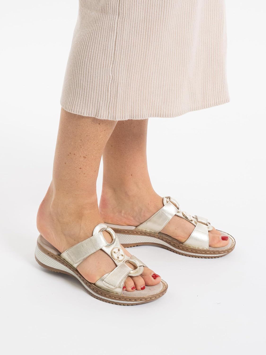 Detalle 2 de ARA Pantolette Hawaii Platin High Soft