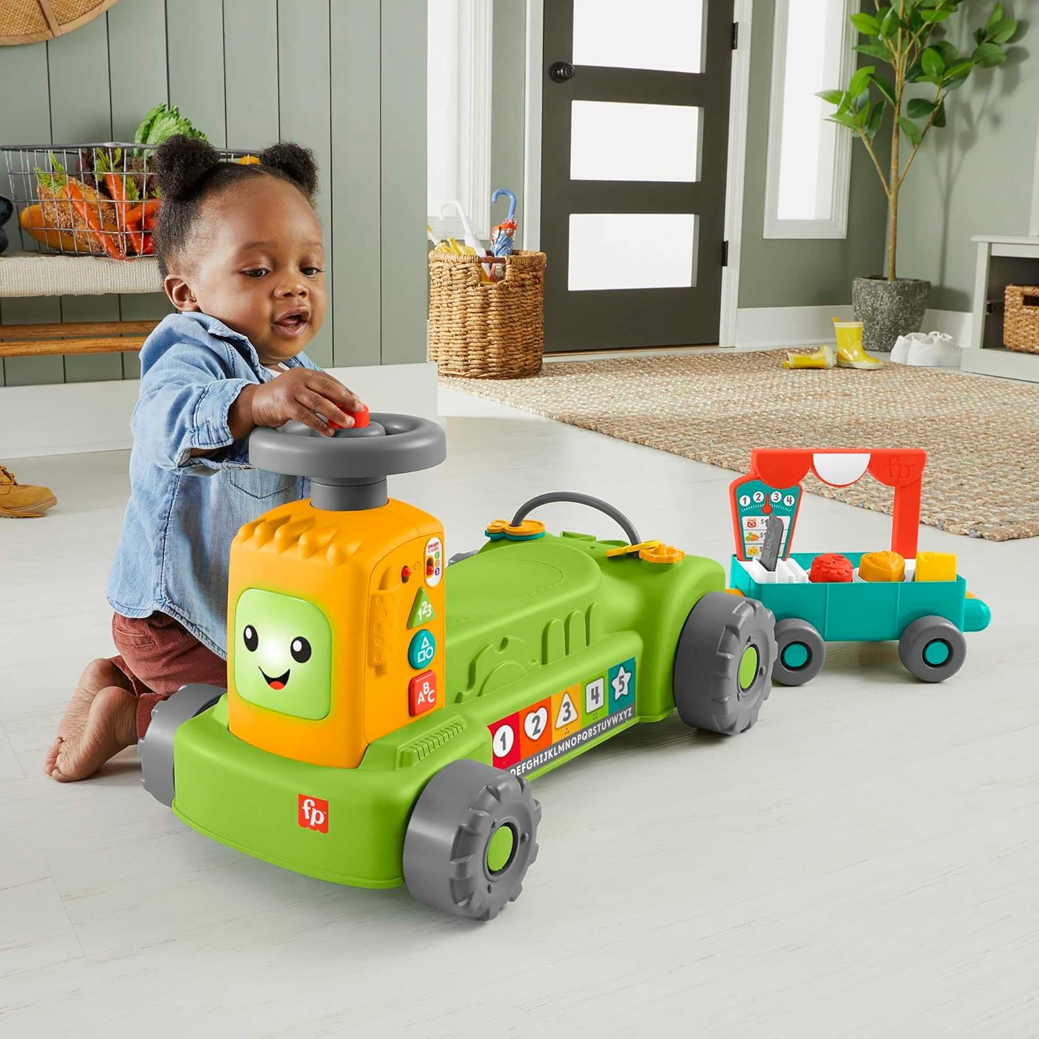 Detalle 2 de Fisher-Price E3 4 en 1 Granja y Mercado 🚜