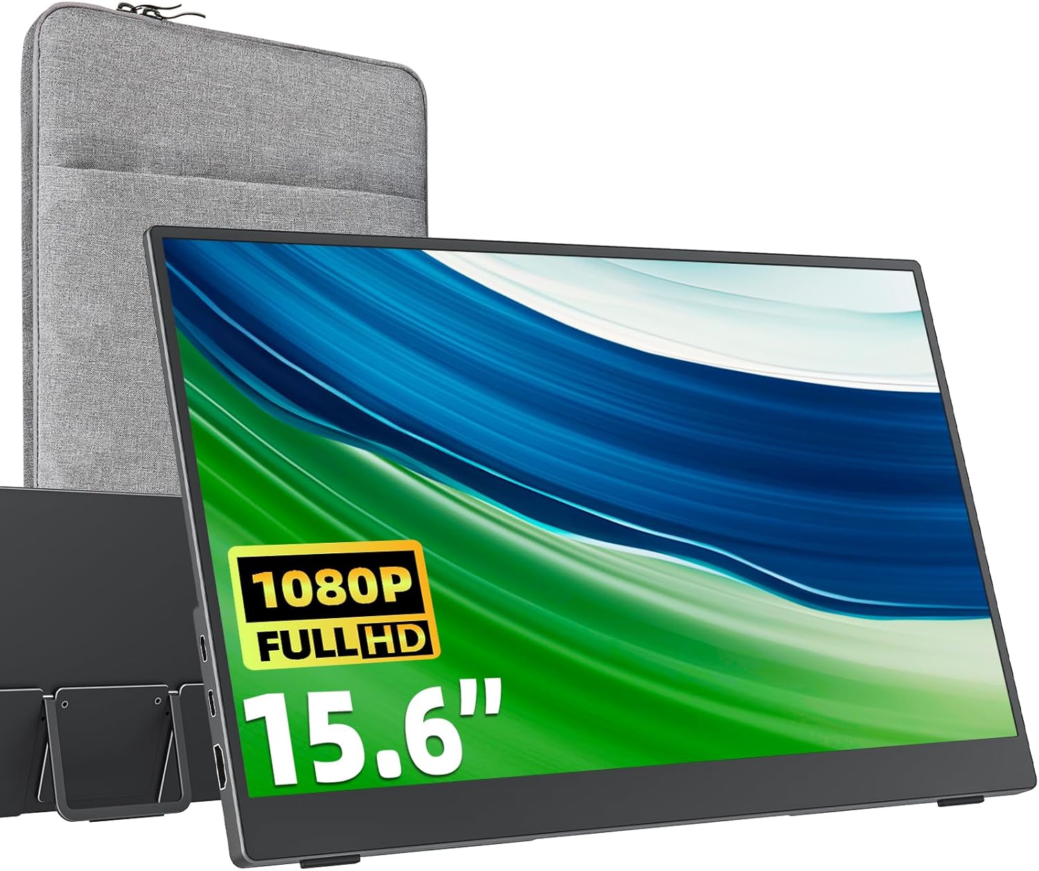 Detalle de cocopar Tragbarer Monitor 15,6 Zoll