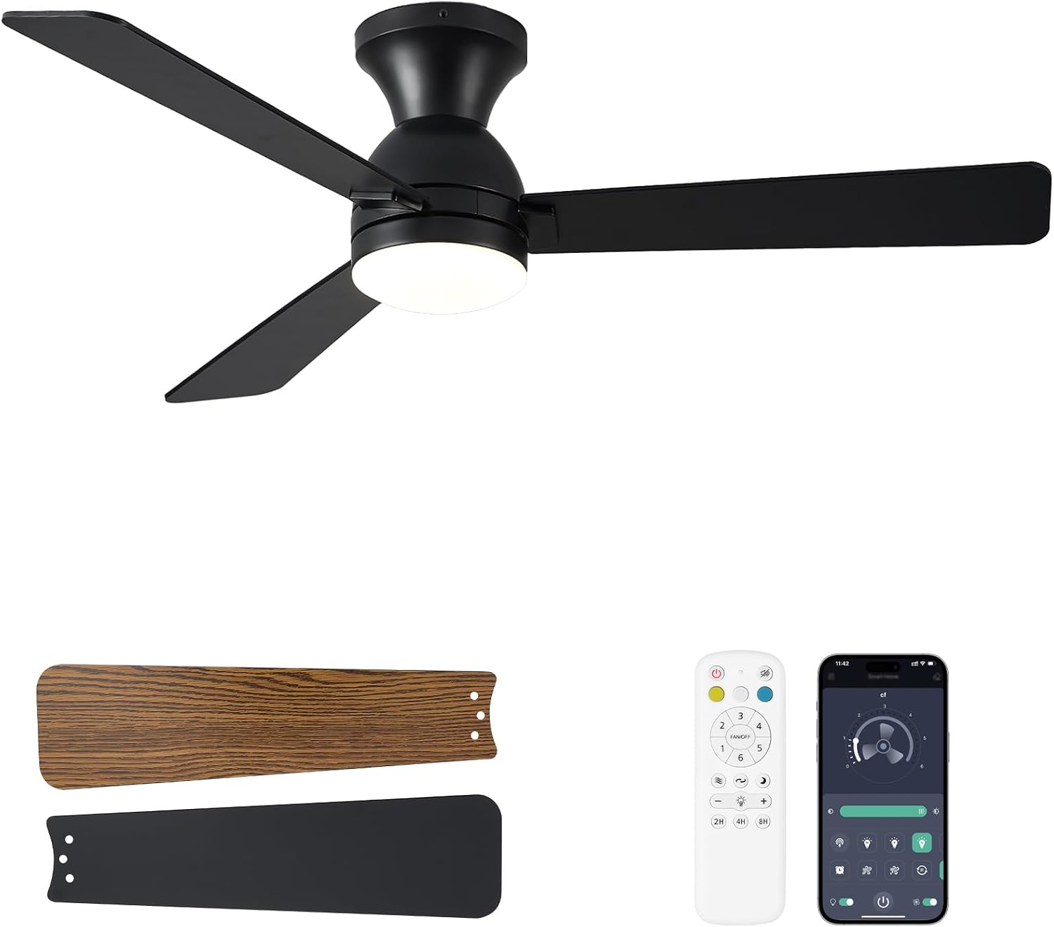 Detalle de Dolavast Ceiling Fan, 48-Inch