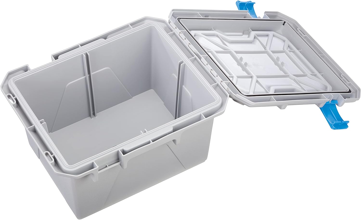 Thumbnail 1 de Plano Molding Company – Bac de rangement marin, boîte moulée pour toutes les pêches (gris/bleu)