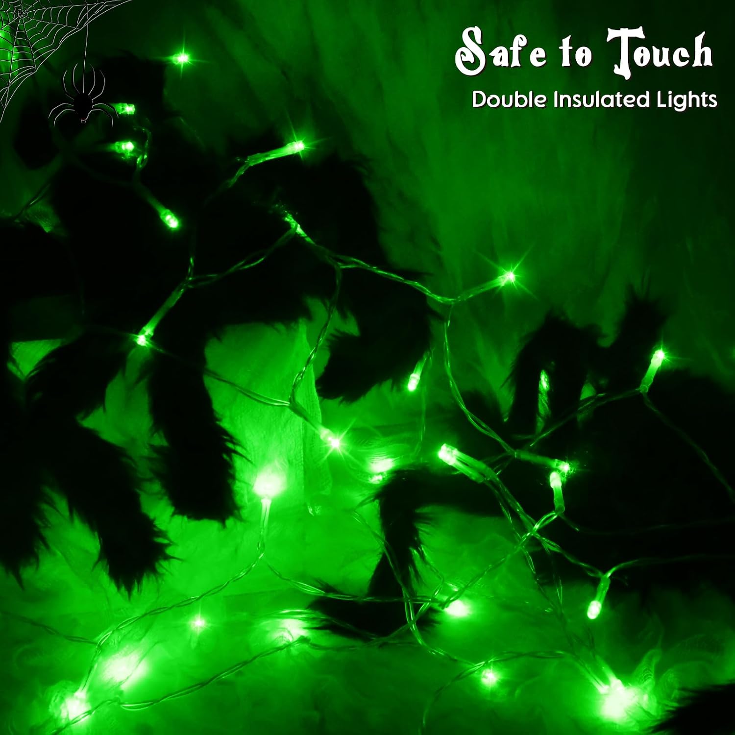 Thumbnail 5 de Gcstnn Halloween Decorations Fairy Lights – 5M, 50 LEDs, IP65 Battery-Operated