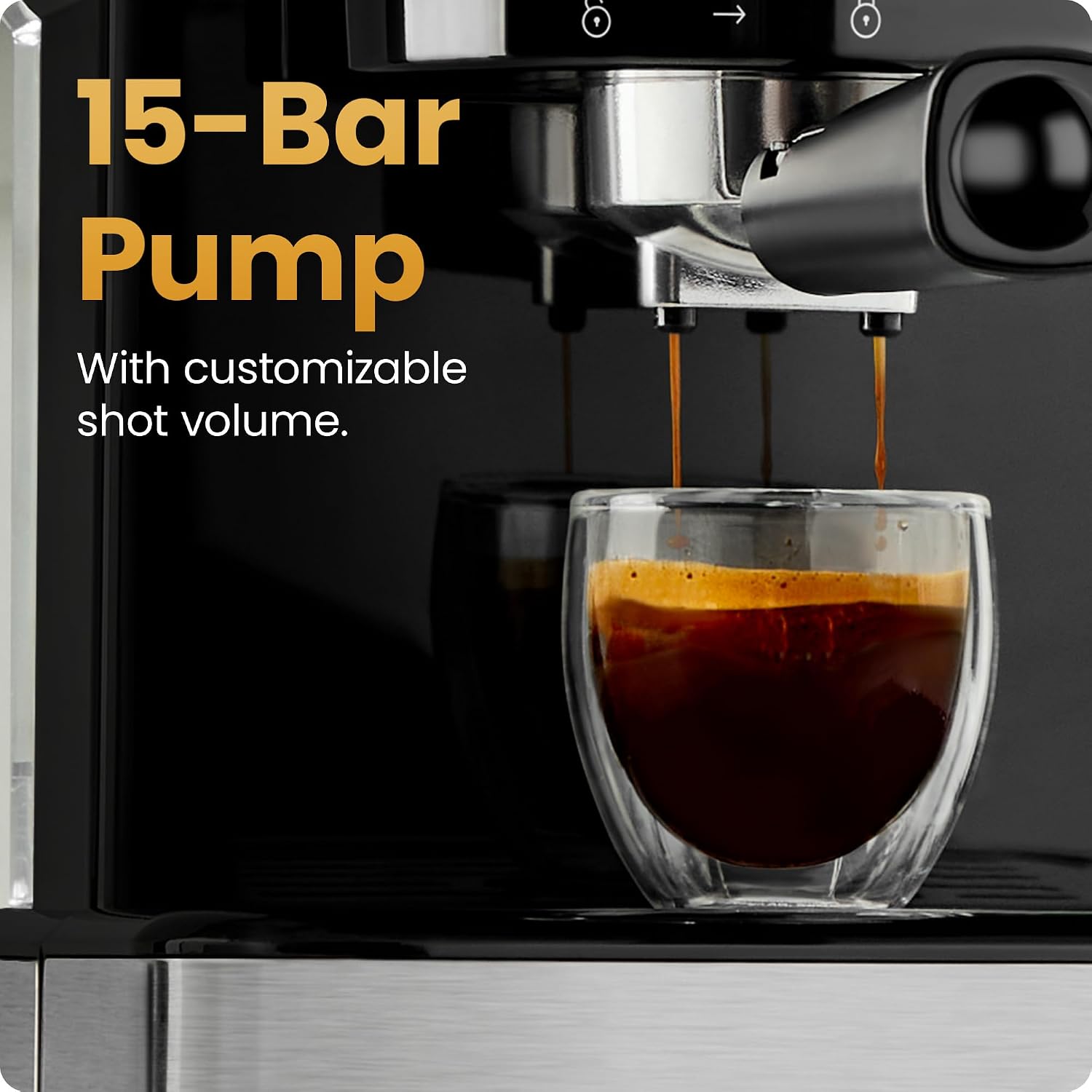 Detalle de Chefman CraftBrew Espresso Machine 1.5L