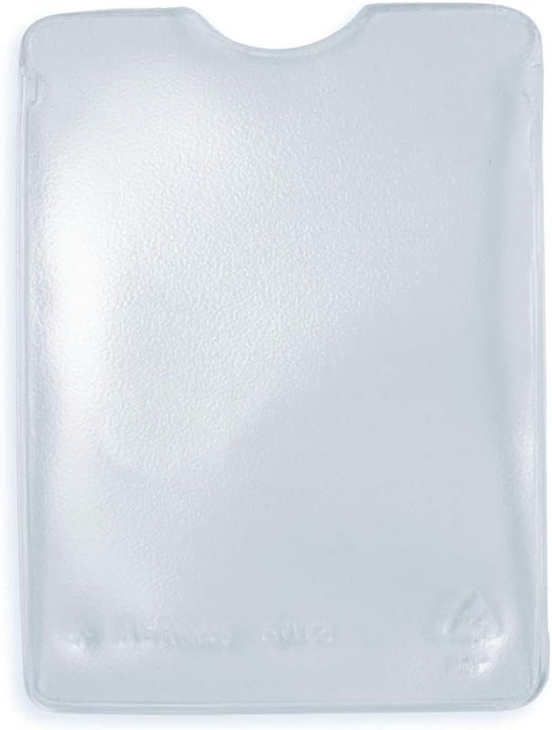 Detalle de HERMA 5044 Ausweishülle 3 Karten transparent – 25 Stück, 3-fach, für Kfz-Scheine & EU-Führerscheine