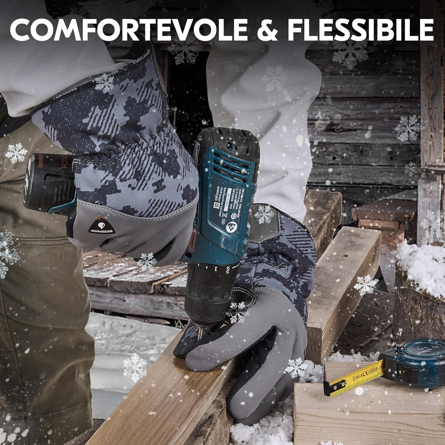 Thumbnail 3 de Vgo Guanti Lavoro Invernali 0℃