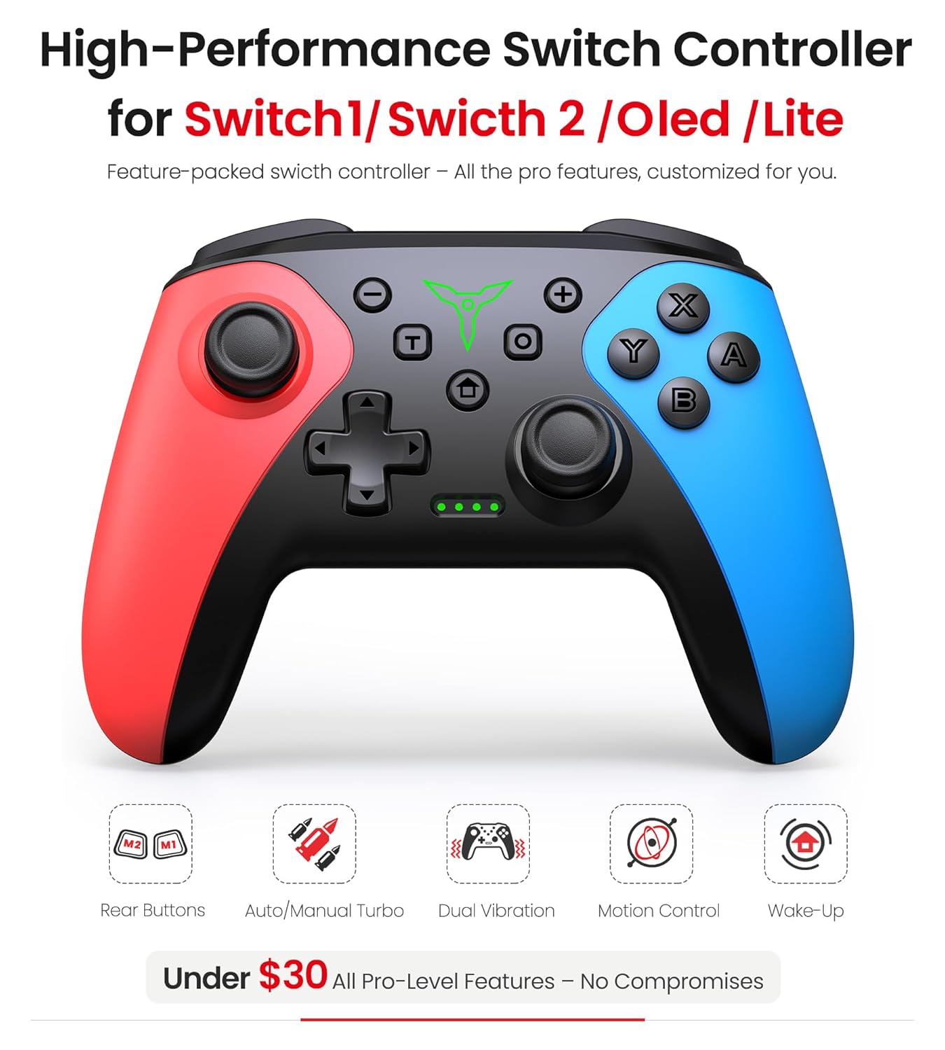 Detalle 2 de Wireless Switch Controller Pro with Turbo 2