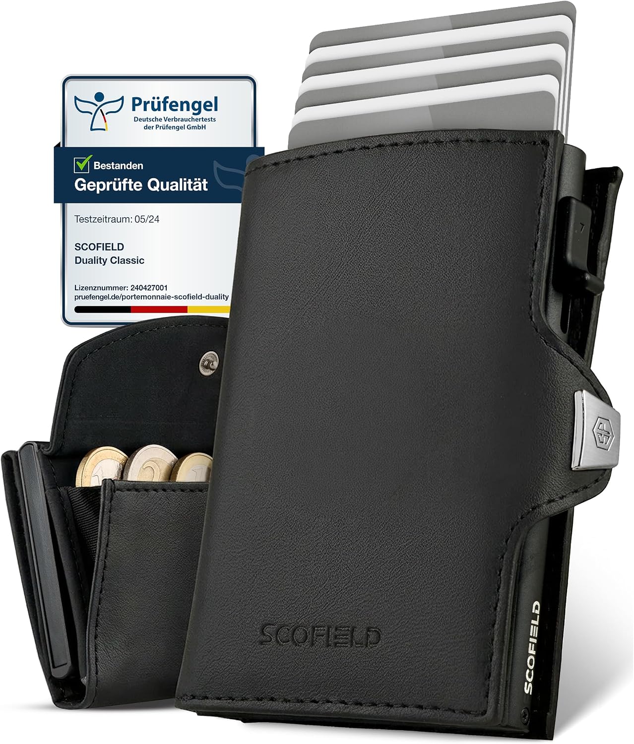 Detalle de SF SCOFIELD Duality Slim Wallet mit RFID