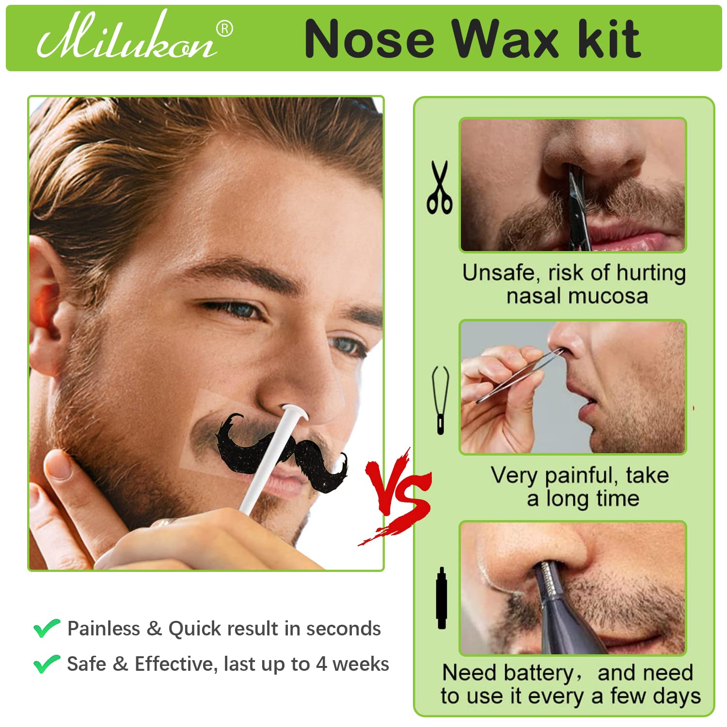 Thumbnail 4 de Nose Wax Kits Nasenwachs Set 100 g 🪒