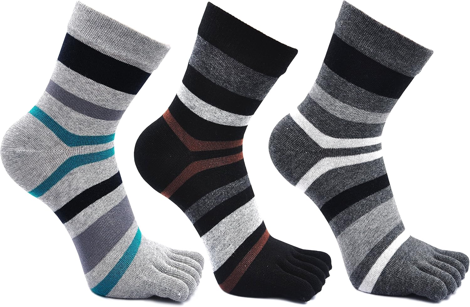 Detalle de Teenloveme Chaussettes cinq doigts 39-44