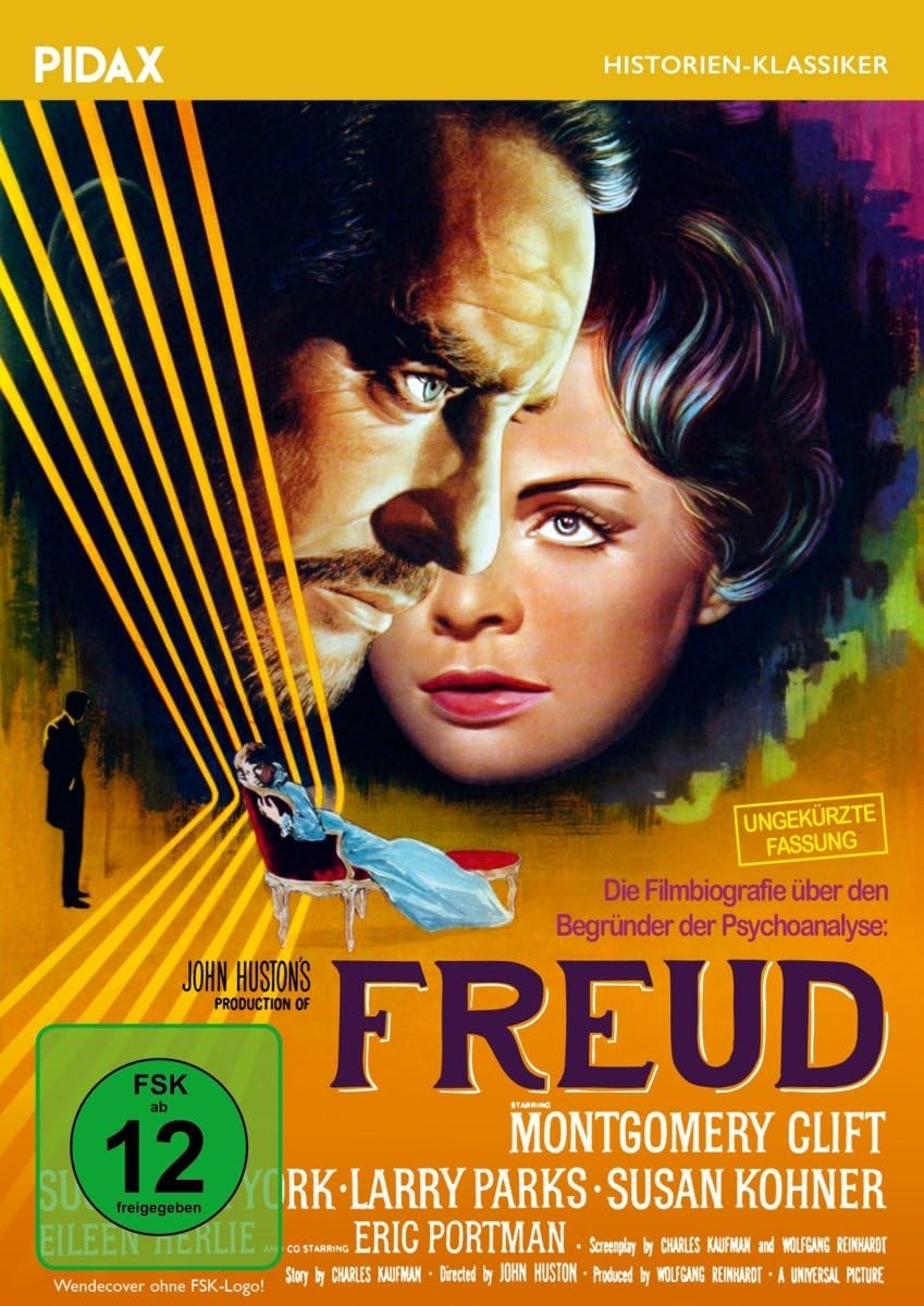 Detalle 2 de Freud – Preisgekröntes Meisterwerk von John Huston mit Montgomery Clift (Pidax Historien-Klassiker)
