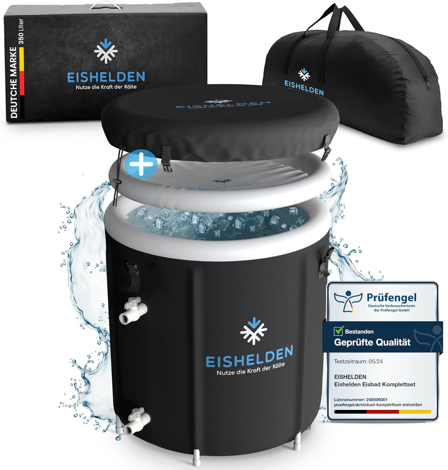 Detalle de Eishelden Premium Eisbad 80 cm Ø XL