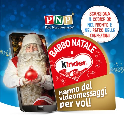 Detalle de Kinder Dolce Casa Calendario dell’Avvento 2026, 234 g con 24 dolci e videomessaggi