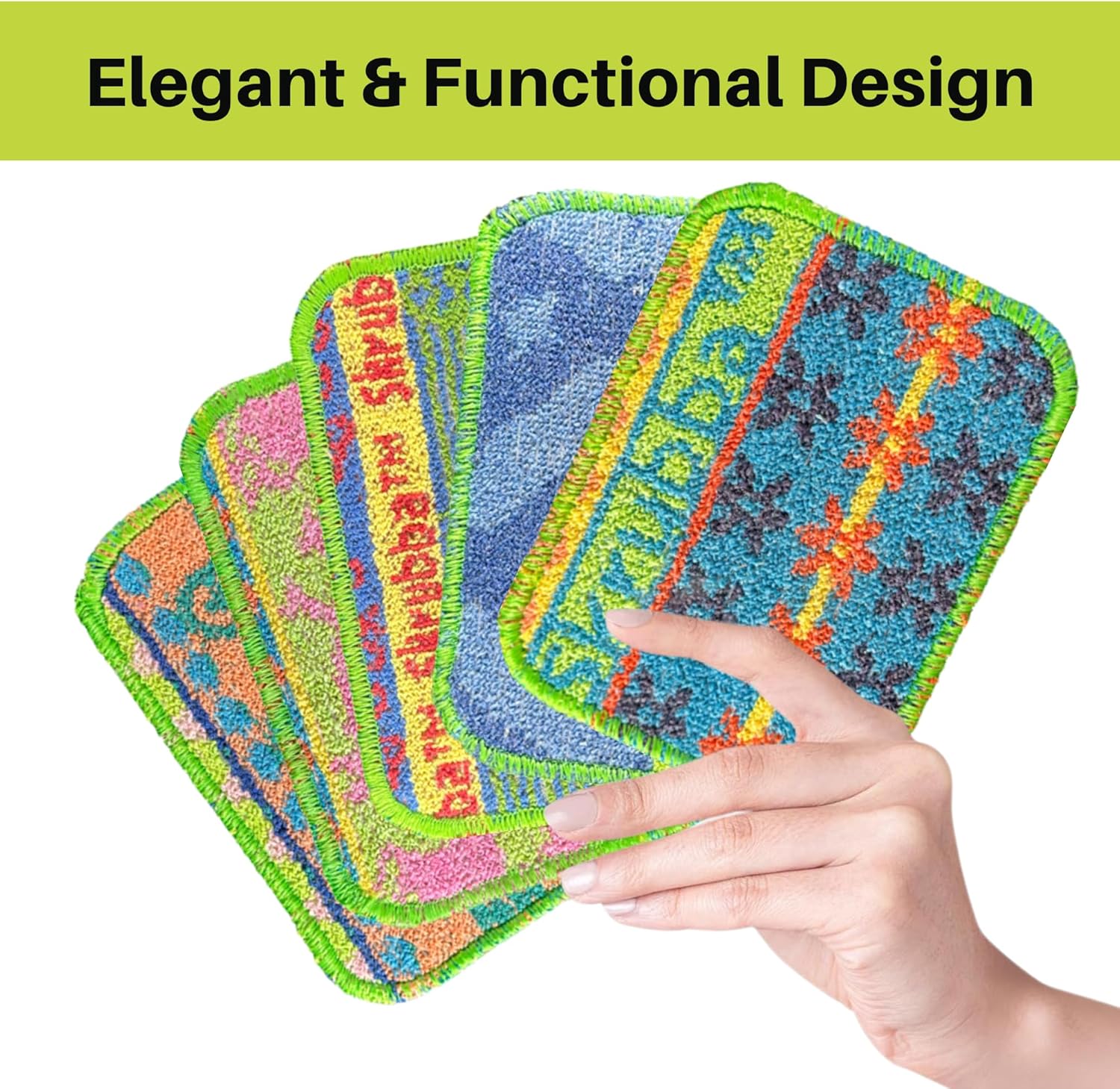 Thumbnail 6 de Wet-it! Skrubba 3-Pack Reusable Scrubbers — Non-Scratch, Eco-Friendly Dish Sponges